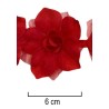 Flores de gasa 6cm