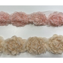 Tira de flores de 7 cm