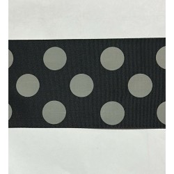 Cinta Raso 5cm con Lunares