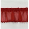 Cinta Plisada elastica de organza de 3,5 cm de ancho