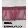 Cinta Plisada elastica de organza de 3,5 cm de ancho