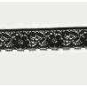 Puntilla calada negra de nylon
