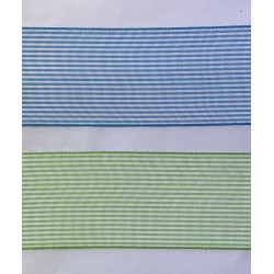 cinta grosgrain rayada fino