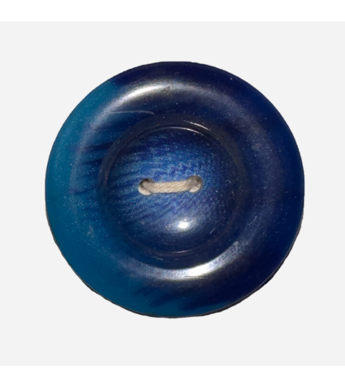 Botón Azul Profundo con Efecto Tornasol para un Toque Único