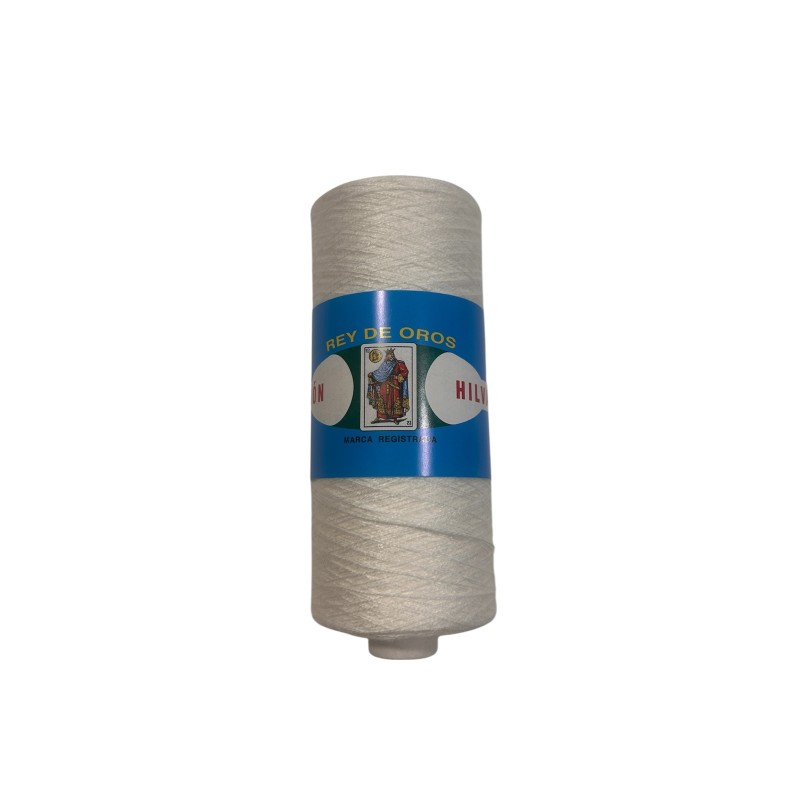 Bobina de hilo para hilvanar color crudo de 70 gramos