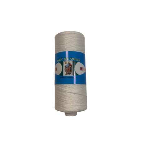 Bobina de hilo para hilvanar color crudo de 70 gramos