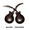 Castañuelas de fibra