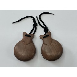 Castañuelas de bubinga