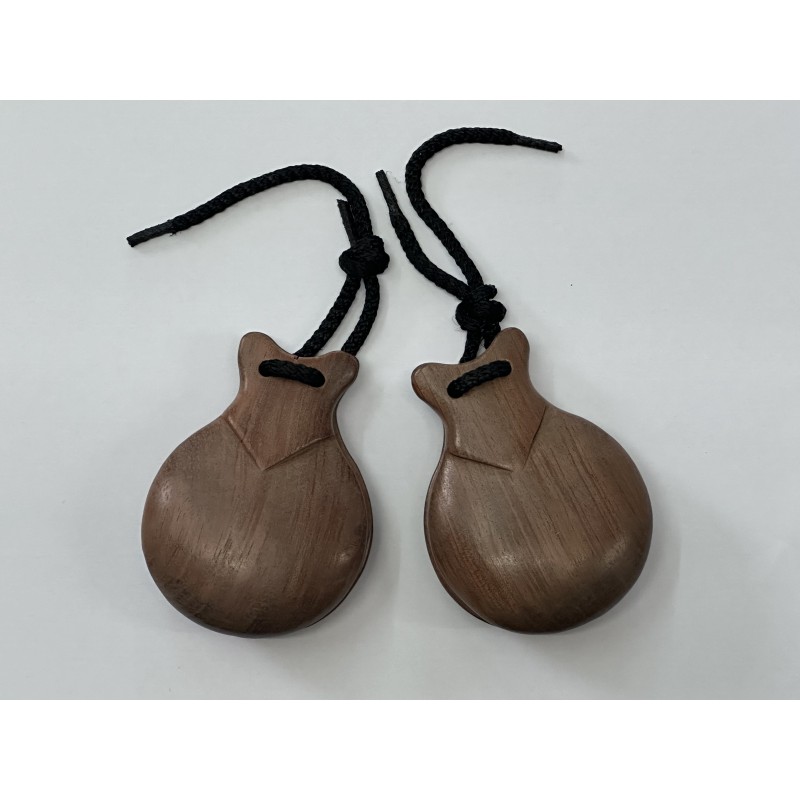 Castañuelas de bubinga