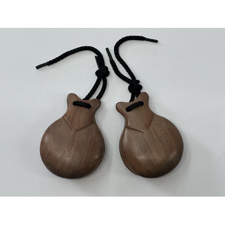 Castañuelas de bubinga