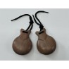 Castañuelas de bubinga