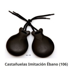 Castañuelas de ebano