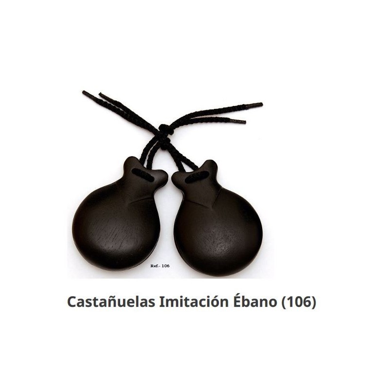 Castañuelas de ebano