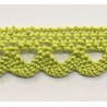 Puntilla bolillos de colores