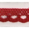 Puntilla bolillos de colores