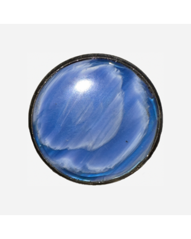 Botón Azul Cielo Encapsulado para Diseños Frescos y Serenos