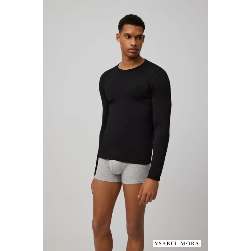 Camiseta térmica manga larga para hombre