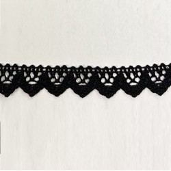 Puntilla de bolillos de 20 mm de ancho