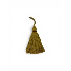 Borla algodón 12 cm con nudo