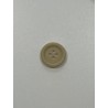 Pack 25 botones clásicos de tono beige.