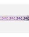 Cinta Tapacostura Estilo Zigzag Morado - Accesorio Moderno para Diseño