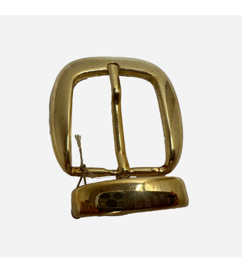 Hebilla Cuadrada con Acabado de Oro Antiguo para un Estilo Vintage