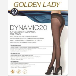 Panties de Encaje Golden Lady Dynamic 20 DEN - Elegancia