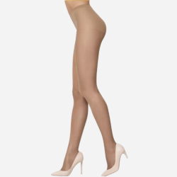 Panty Transparente Golden Lady Vely 15 Plus - Elegancia y Comodidad